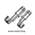 لنگی تنظیمی افزایش طول مفصلی رگلاژی شیر مخلوط تمام برنجی چرخشی 360 درجه ریگلاژی