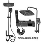 علم دوش پیانویی 4 کلید دیجیتال نمایشگردار 4 کاره